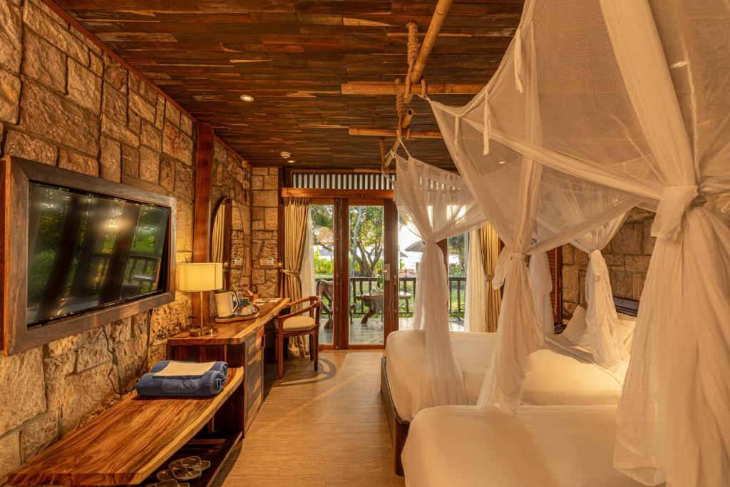 Phòng Bay Beach 2 Giường Đơn Nhìn Ra Biển