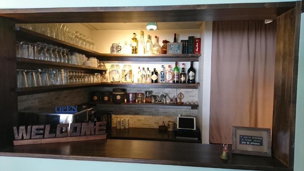 Lounge nebo bar v ubytování Lodge Hahnenkamm