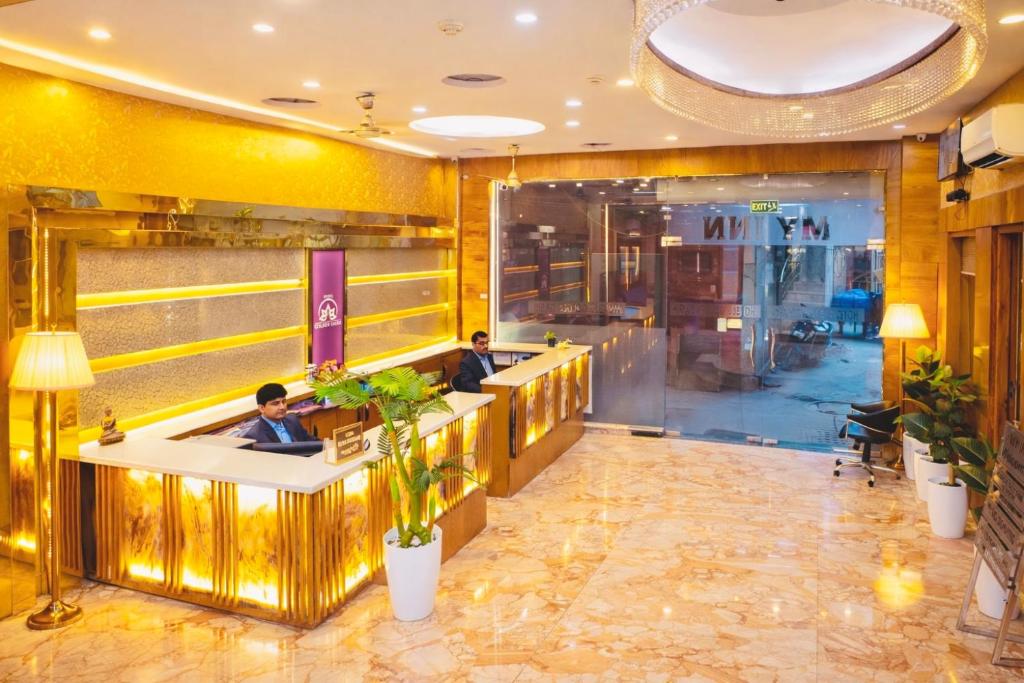 فضای داخلی Hotel Golden Oasis - 5 Minute Walk from New Delhi Railway Station در دهلی نو - تصویر ۳