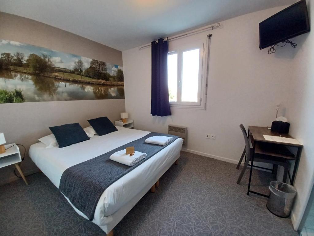 Auberge La Péniche - Habitación Doble Estándar