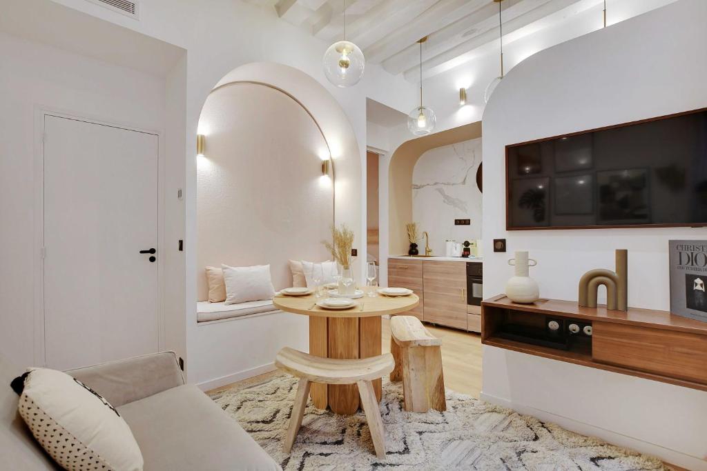 Charming apartment - 1BR 4P - AC - Marais