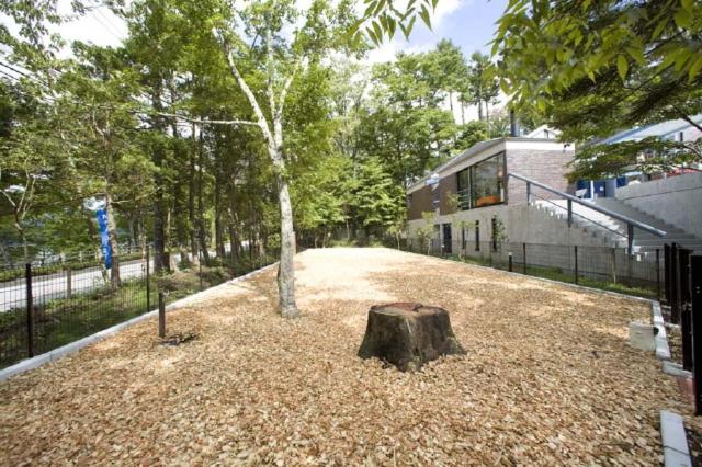 Zahrada ubytování Sundance Resort Yamanakako