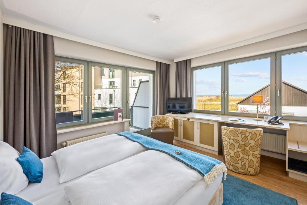 Hotel Haus am Meer ruhig gelegen 50m zum Ostseestrand - Tweepersoonskamer Met Balkon