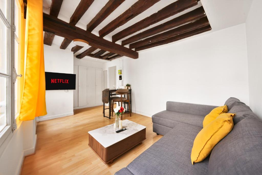 Cozy Studio in the Heart of Montorgueil, Paris