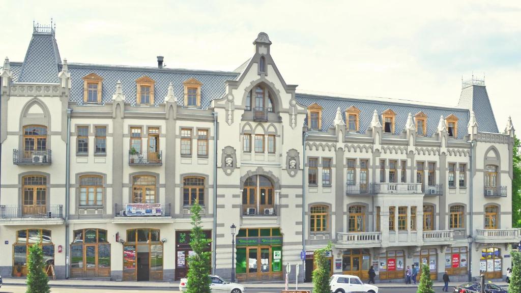 Budova, kde se hostel nachází