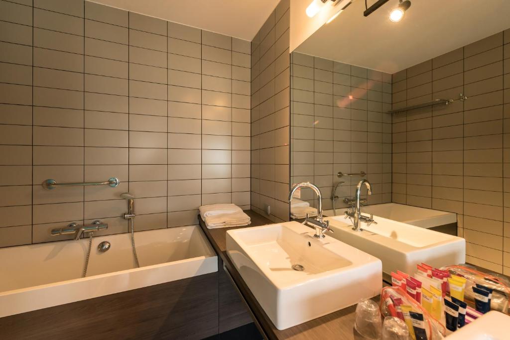 Koupelna v ubytování Hotel Papendal