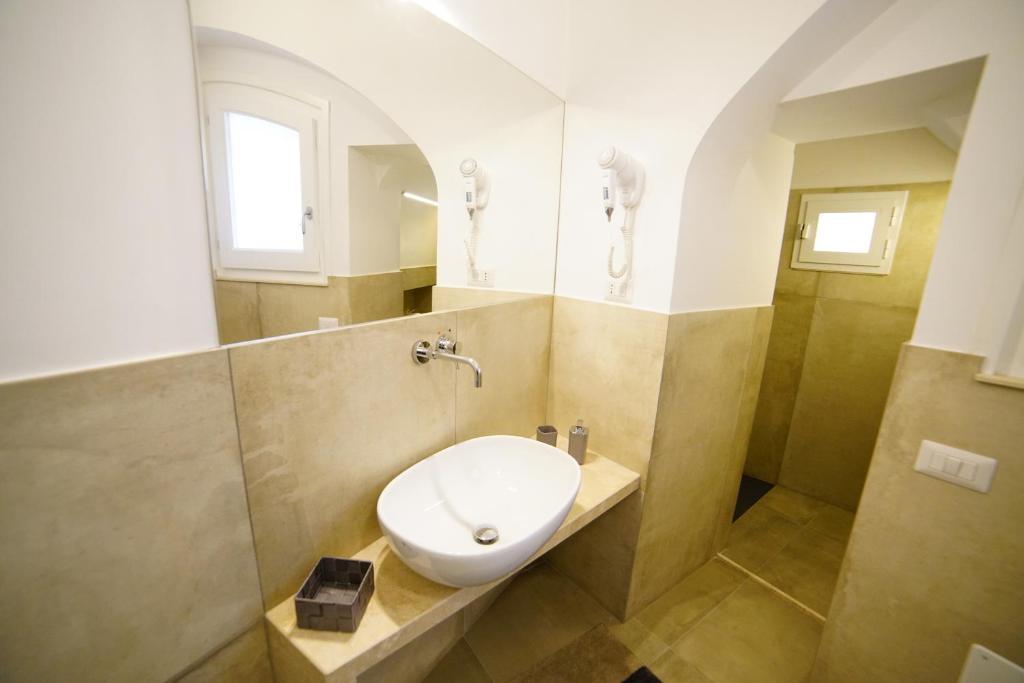 Koupelna v ubytování Rizzi Residence