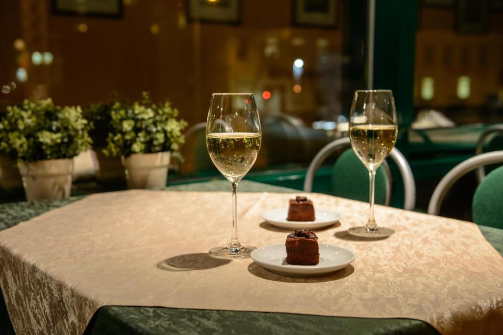 Nápoje v ubytování Hotel Zemaites