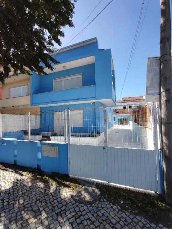 The blue beach house