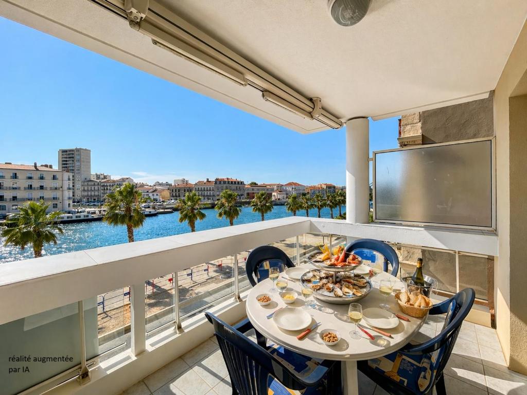 Spacieux 3 pièces avec garage, climatisation, terrasse, proche centre à Sète