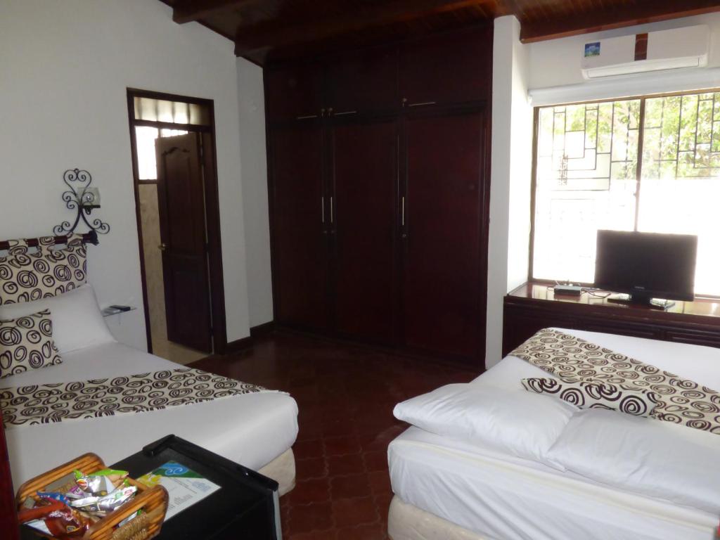 Posezení v ubytování Hostal Mizare Valledupar