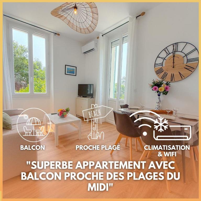 Le Margot By ApiRent #AirConditioning #Wifi #Balcon