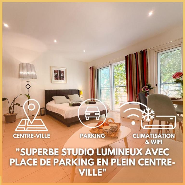 Le Carnot By ApiRent #Centre-ville #AirConditioning #Parking