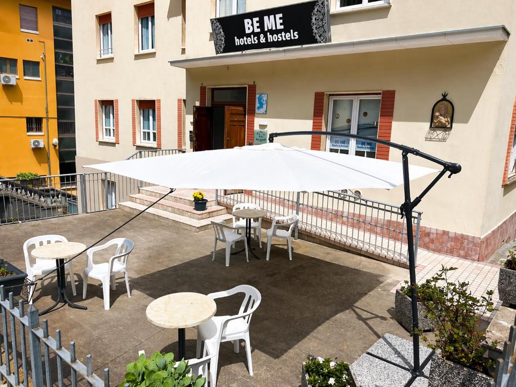 En balkon eller terrasse på BaB Hotels and Apartments Helvetia