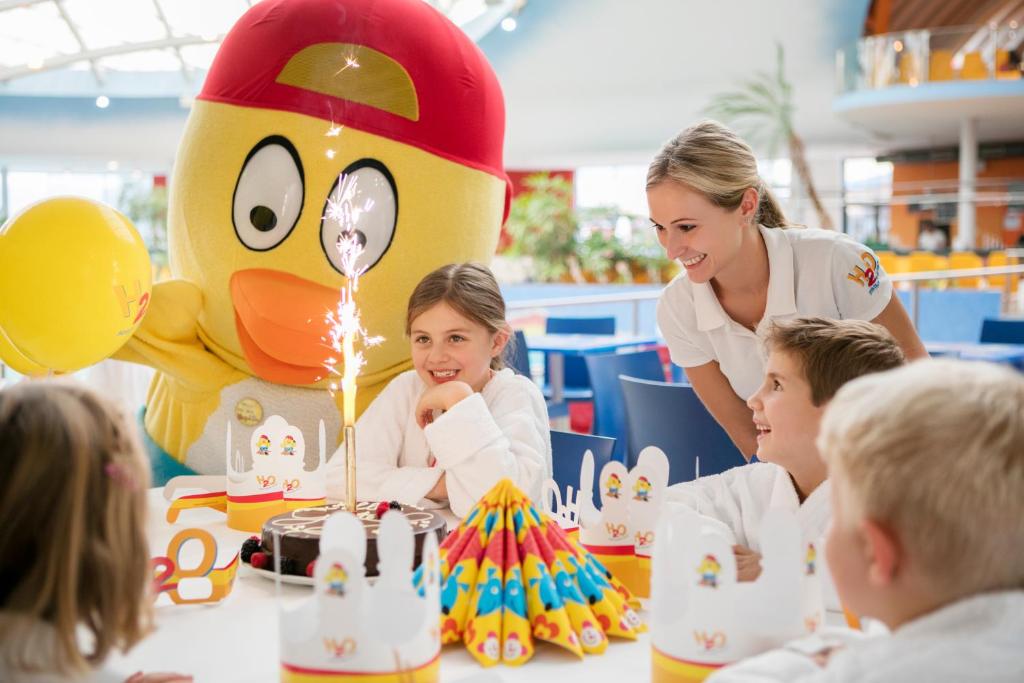 Majutusasutuse H2O Hotel-Therme-Resort, für Familien mit Kindern külastajad