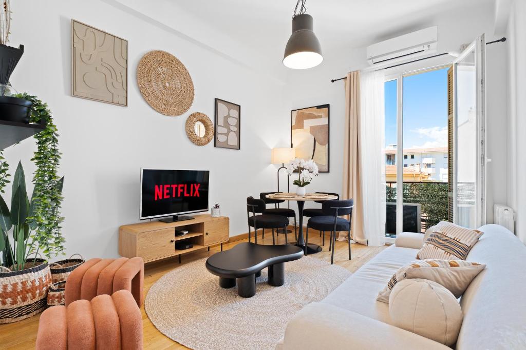 Nice Renting - ARSON - Chic & Modern Design 2-Bedroom AC Port Nice