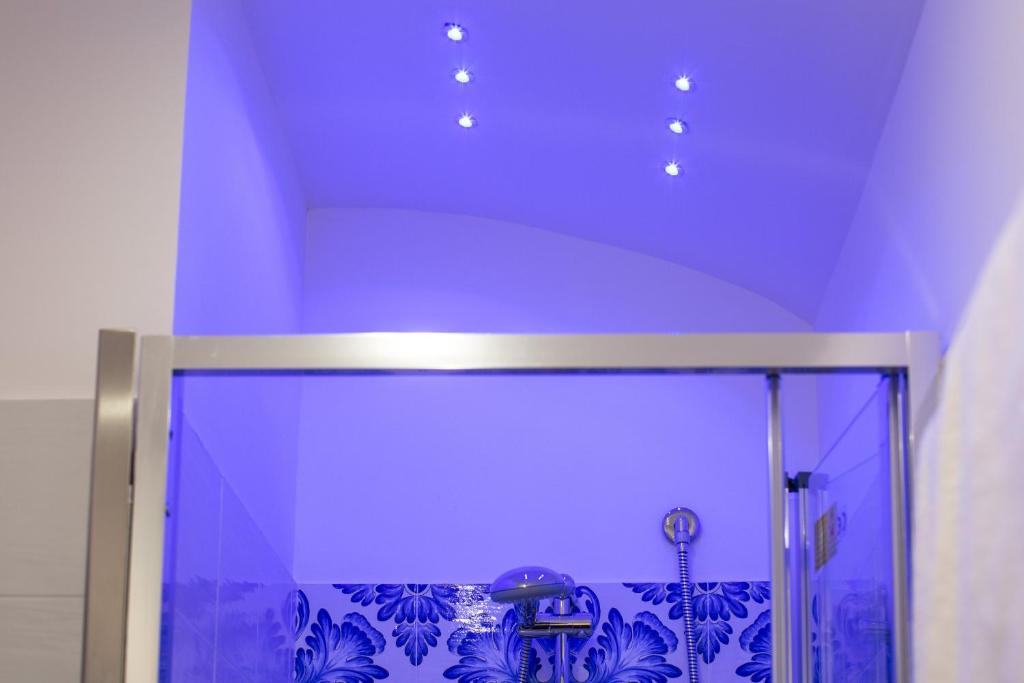 Koupelna v ubytování B&B Degli Aranci