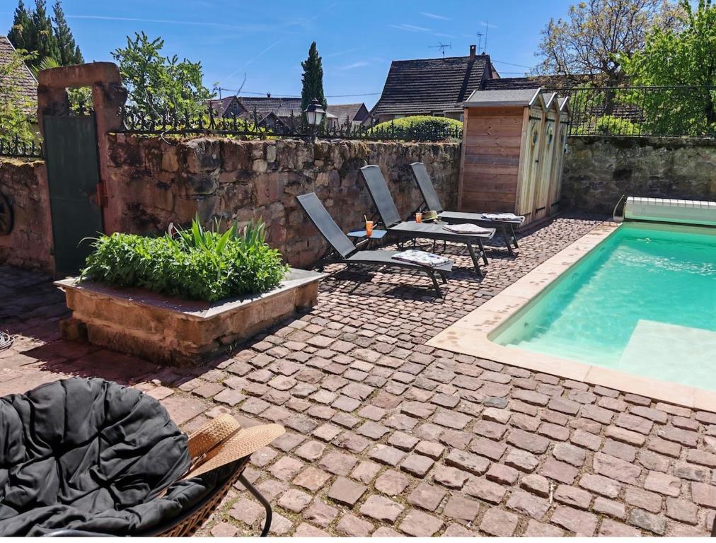Gite familiale avec piscine Hunawihr, proche de Ribeauvillé et Colmar – photo 36