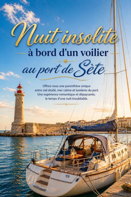 Nuit Insolite à bord d'un Voilier Sète Vieux Port
