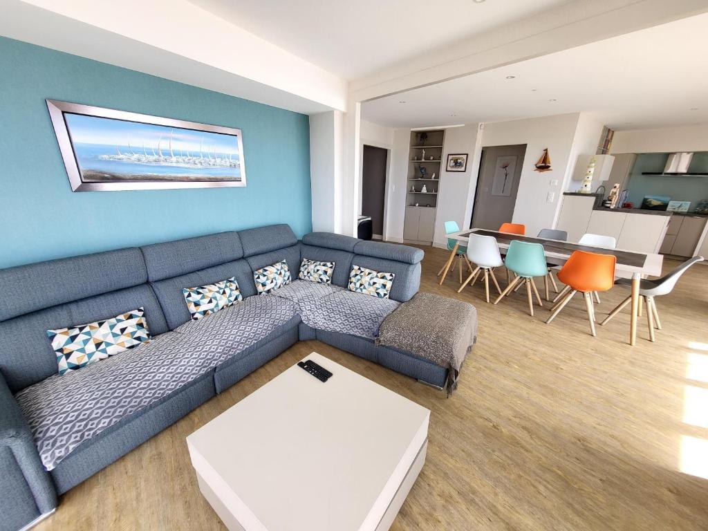 Appartement grand balcon vue mer - 6 pers.