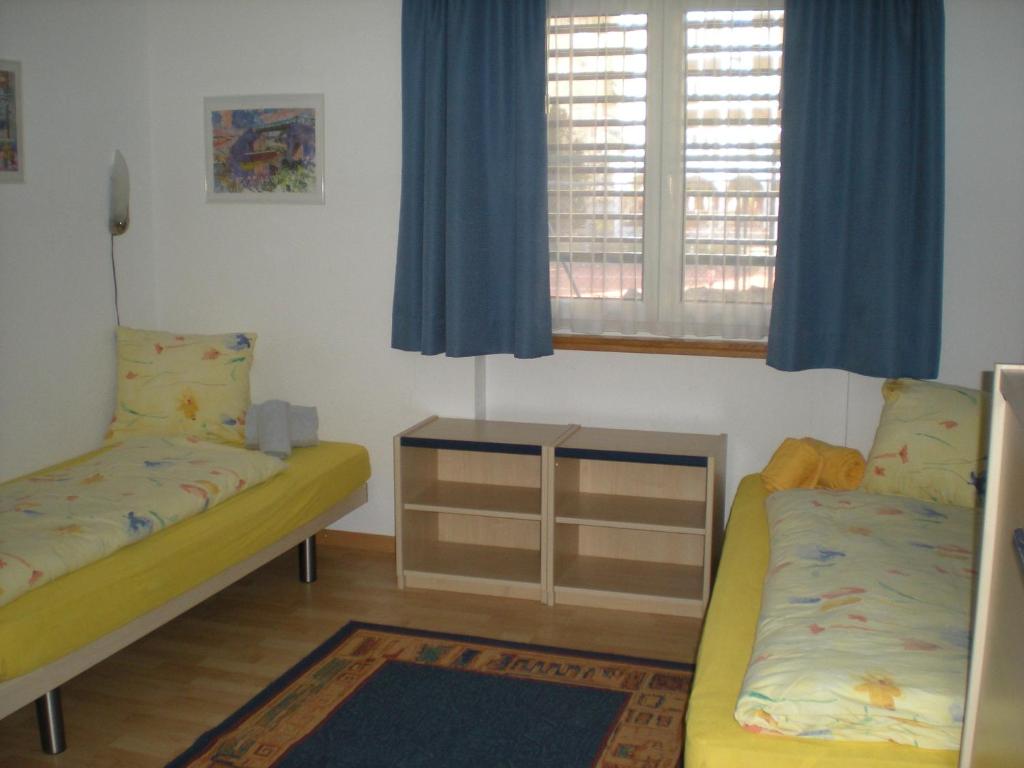 Postel nebo postele na pokoji v ubytování Appartementhaus La Promenade