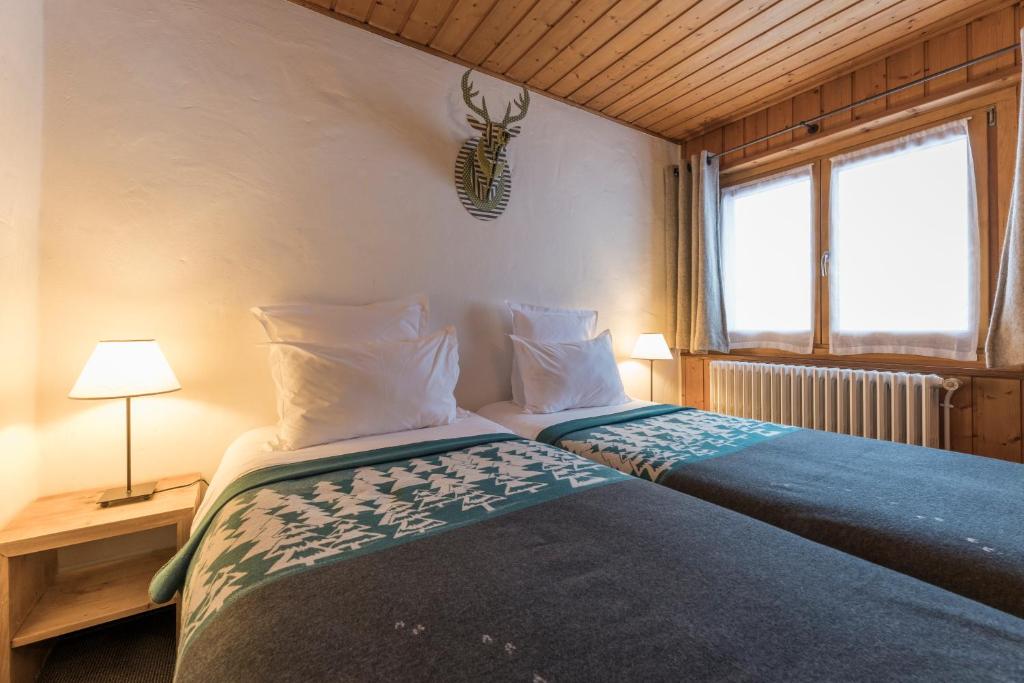 Chalet-hôtel Gai Soleil - Twin Room