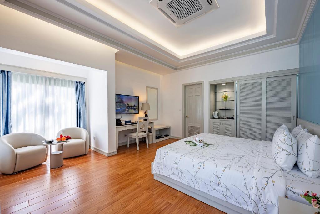 Bungalow Deluxe Nhìn ra Hồ bơi