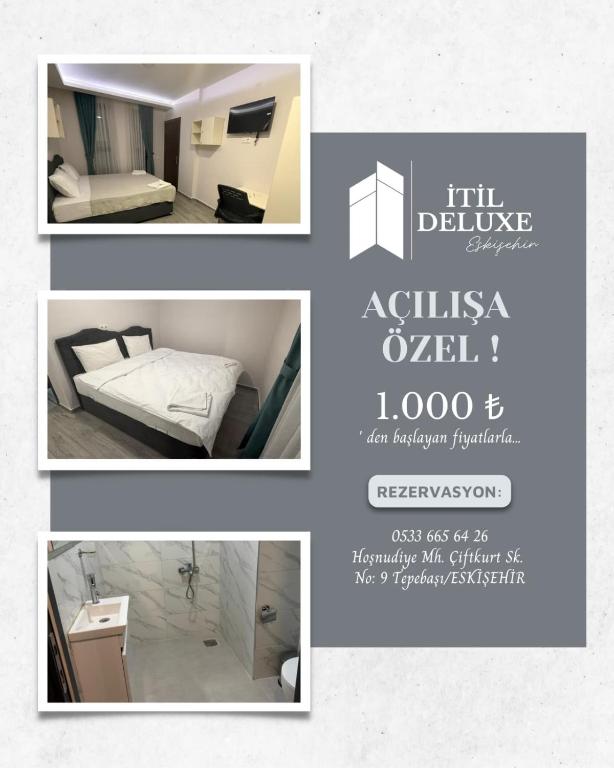 İtil Deluxe Eskişehir - Deluxe Tweepersoonskamer