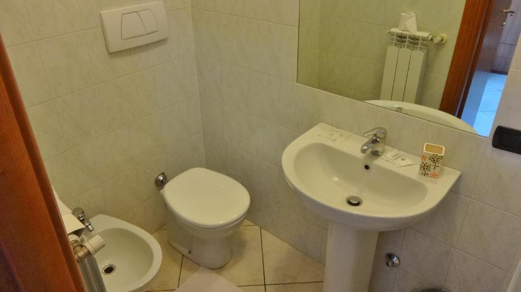 Kúpeľňa v ubytovaní Hotel2000