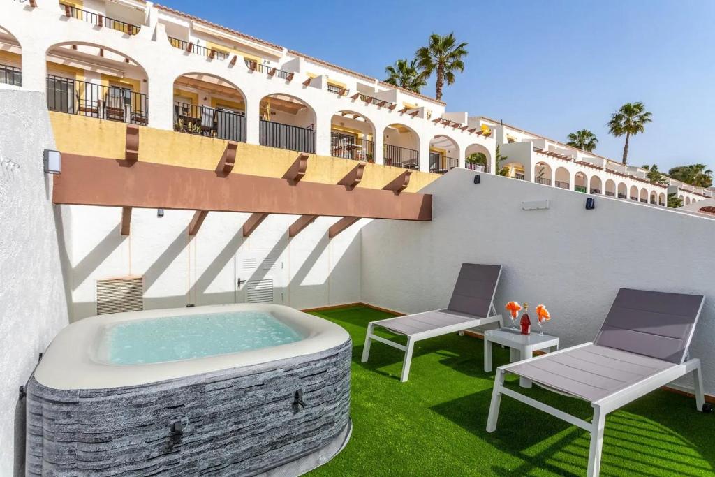 Apartment with Jacuzzi in Calp, 70 m², 4 Guests