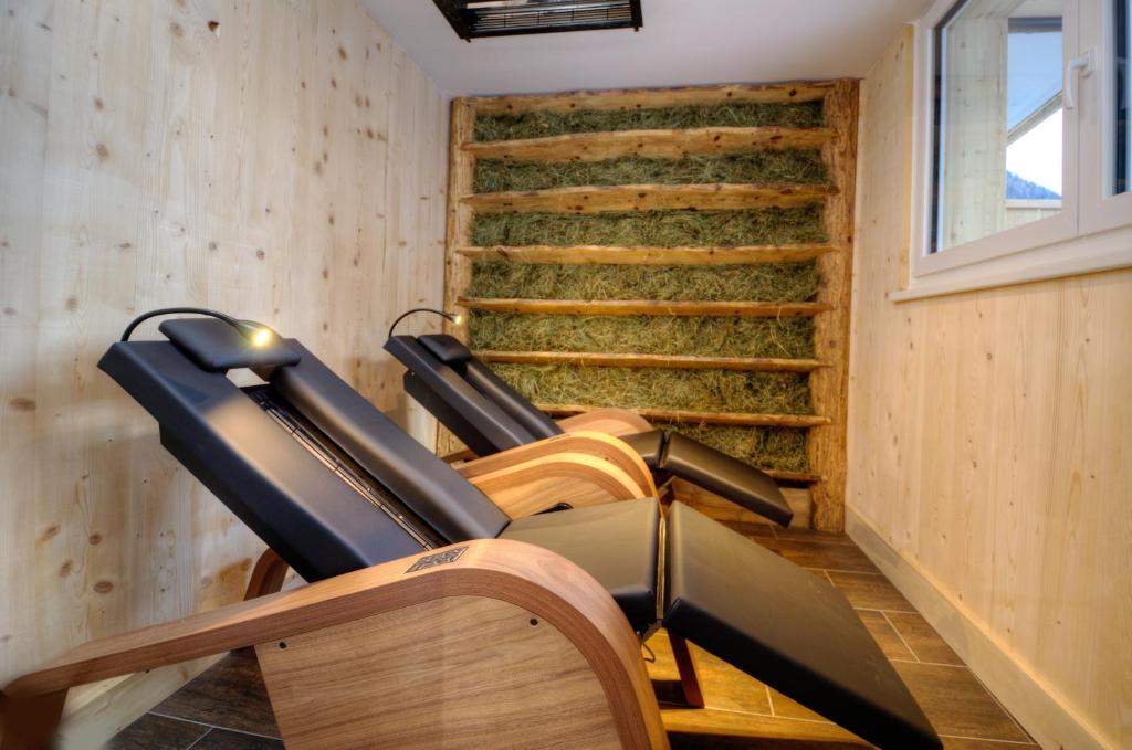 Fitness centrum a/nebo fitness zařízení v ubytování Hotel Bergkristall