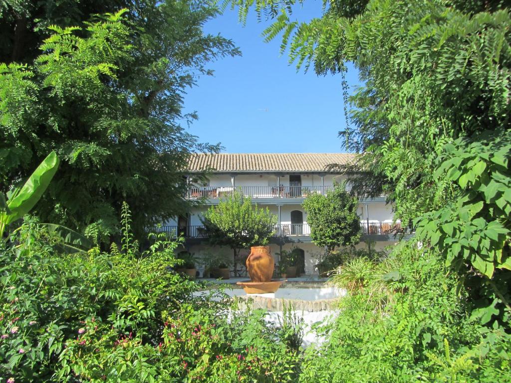 Vonkajšia záhrada v ubytovaní Monumento S.XVI Corralas
