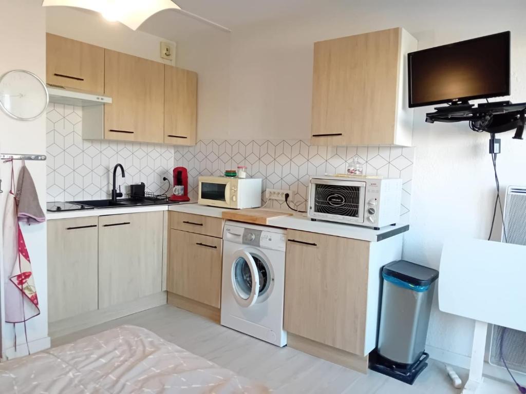 Appartement avec piscine, à deux pas des plages