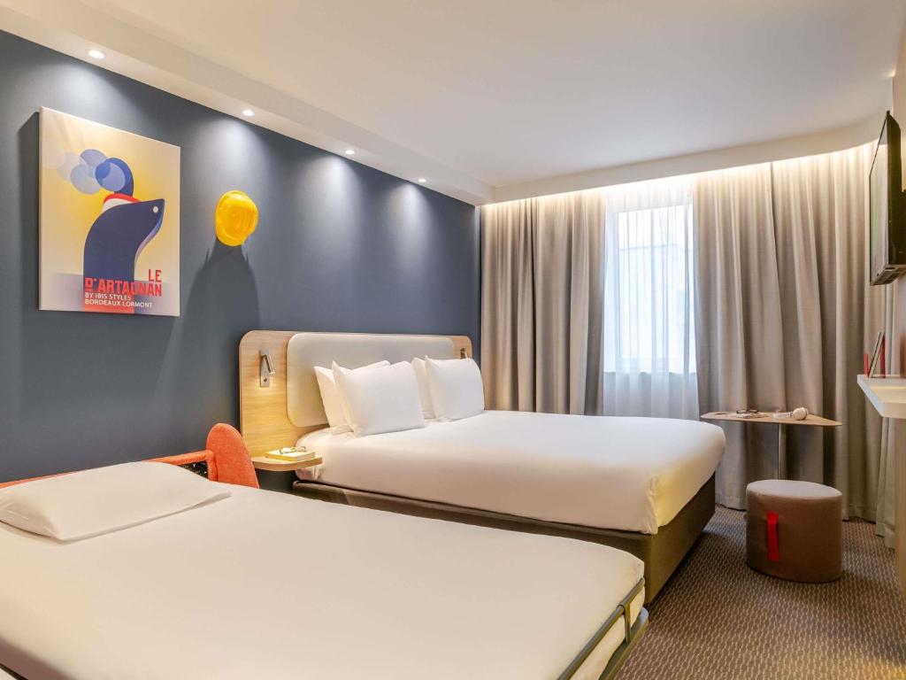 ibis Styles Bordeaux Lormont - Komfortzimmer Mit Doppelbett Und Einzelschlafsofa