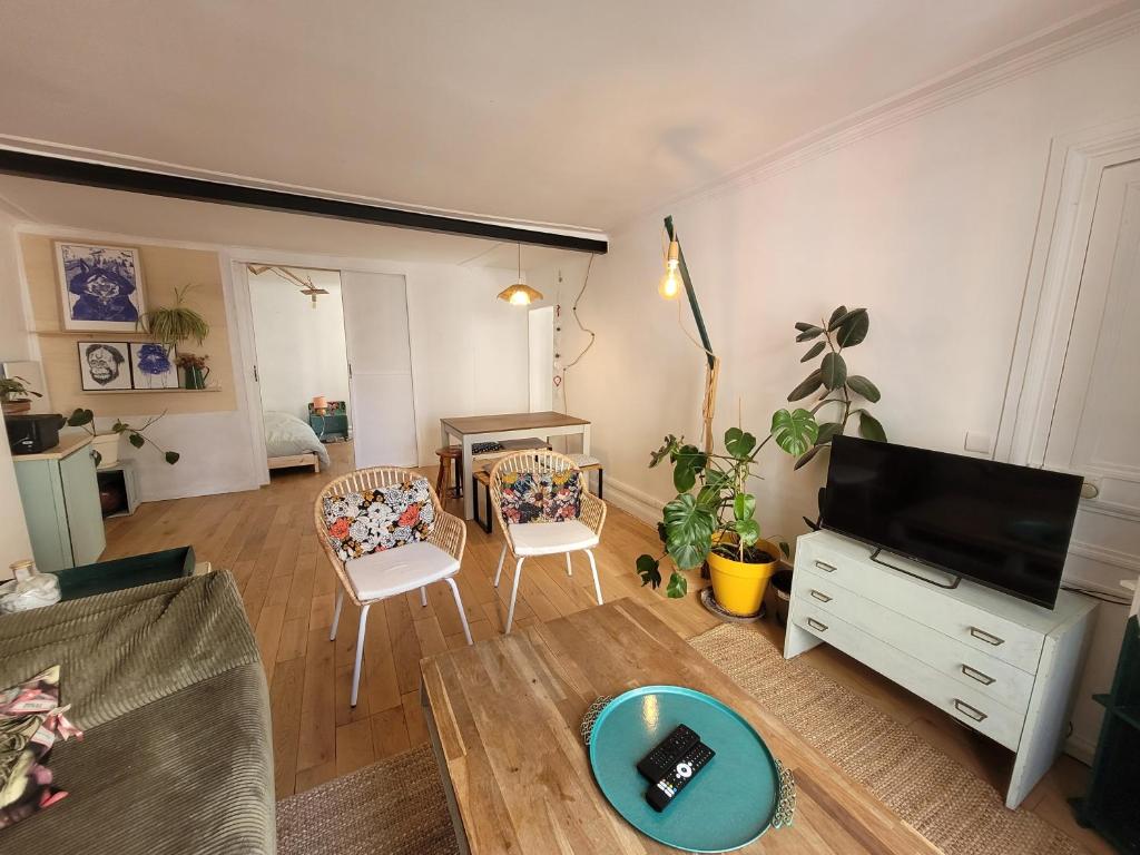 Apartement 2 Bedrooms - Village Jourdain - Buttes Chaumont - 4 pers