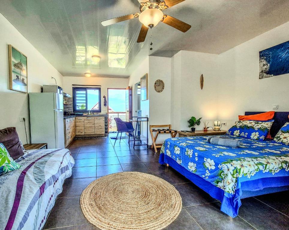 Teahupo'o Lodge Tahiti - Studio Moana, lagon et quai en face - Canoës inclus - photo 12 - Tahiti, Polynésie