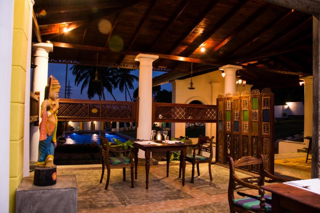 Patio nebo venkovní prostory v ubytování Villa Kubura