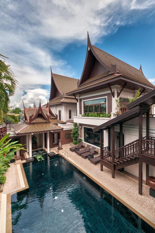 an image of a villa with a swimming pool at Sireeampan Boutique Resort and Spa in Chiang Mai