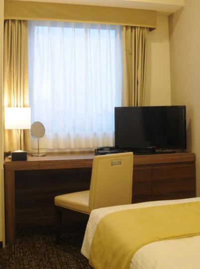 TV a/nebo společenská místnost v ubytování Hotel Sunroute Kumagaya Station