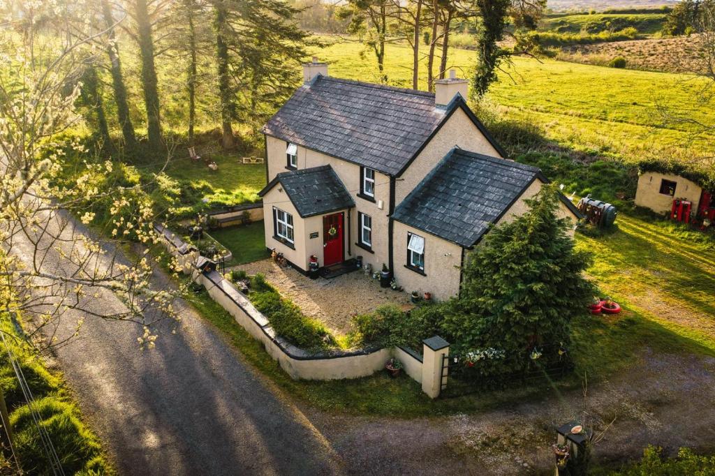 a model of a house with a christmas tree at Daffodil Lodge in Sligo