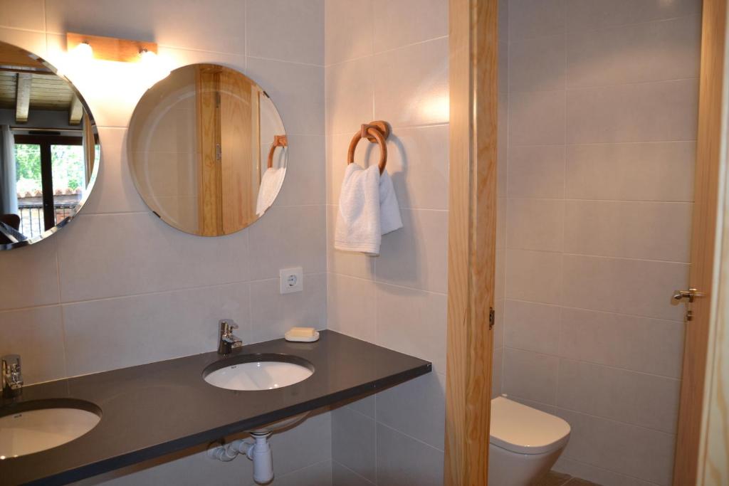 Koupelna v ubytování Casa Carlota