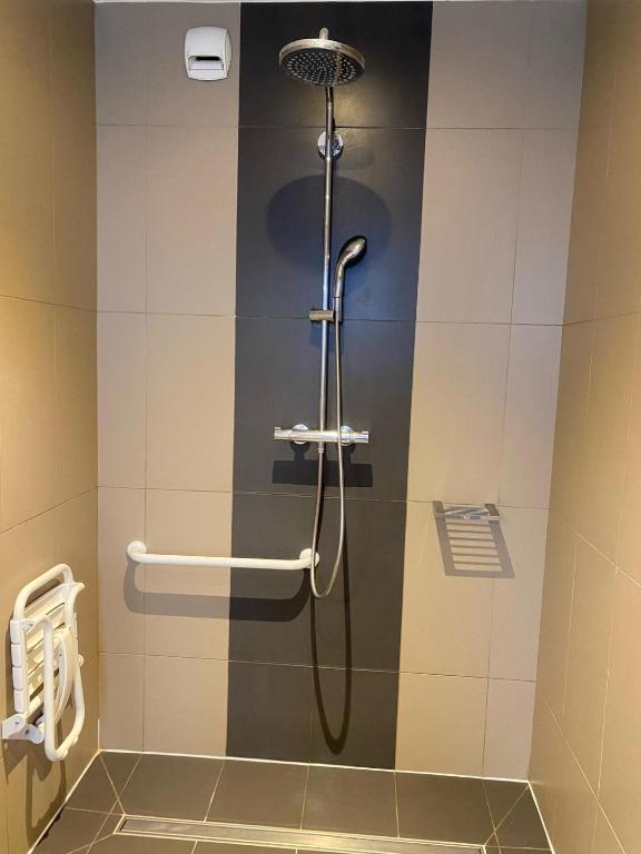 Logis Hôtel Restaurant LE MONARQUE 30 Parking Vélos - King Room With Roll-In Shower - Disability Access