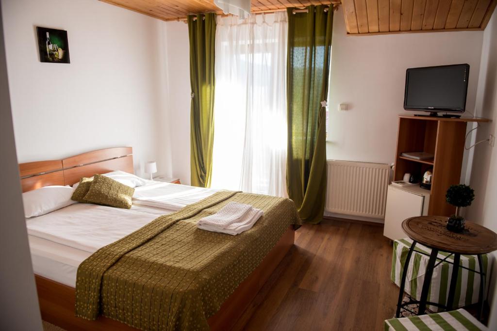 Postel nebo postele na pokoji v ubytování Camere de inchiriat Cascada