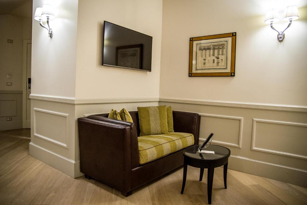 Posezení v ubytování Grand Hotel Sitea