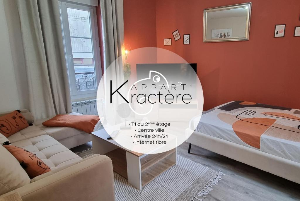 L'appart K-ractère- City, cosy et design pour 4 pers