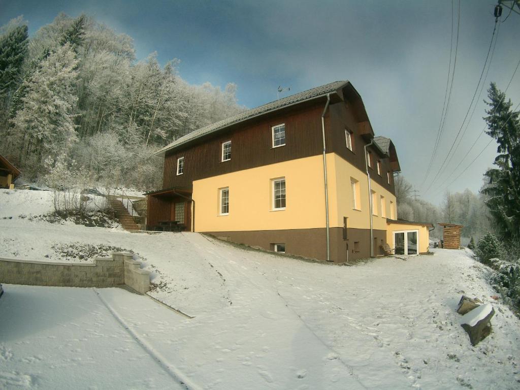 Chata Eliška v zimě