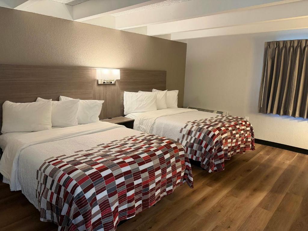 Red Roof Inn Kokomo - Deluxe Kamer Met 2 Tweepersoonsbedden, Niet-roken
