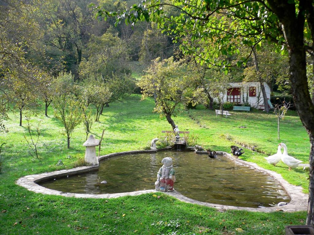 Zahrada ubytování Hôtel Ardiden