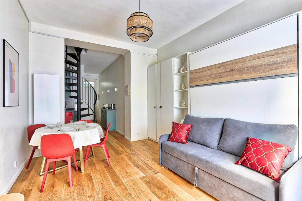 Le Velours - T2 Duplex Calme - Quartier Montmartre Lamarck