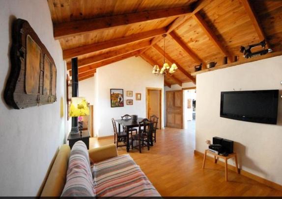 TV a/nebo společenská místnost v ubytování La Casa de Aitana